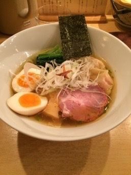 「特製塩そば(細麺)」@饗 くろ㐂の写真