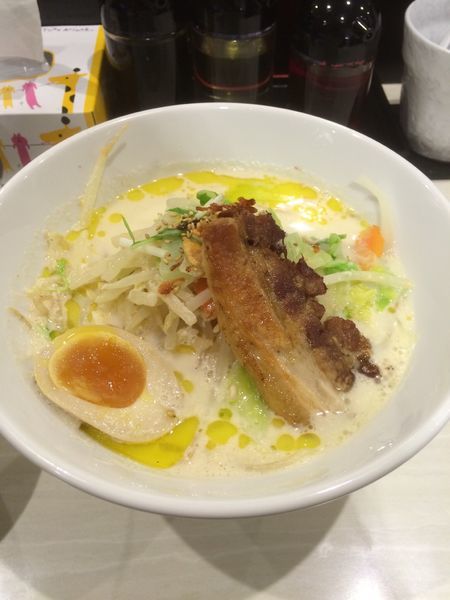 「限定麺 名前忘れた（−＿−；）」@東京とんこつ ましこ亭 本店の写真