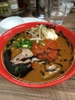 「トマト味噌らーめん」@味噌屋八郎商店 新宿店の写真