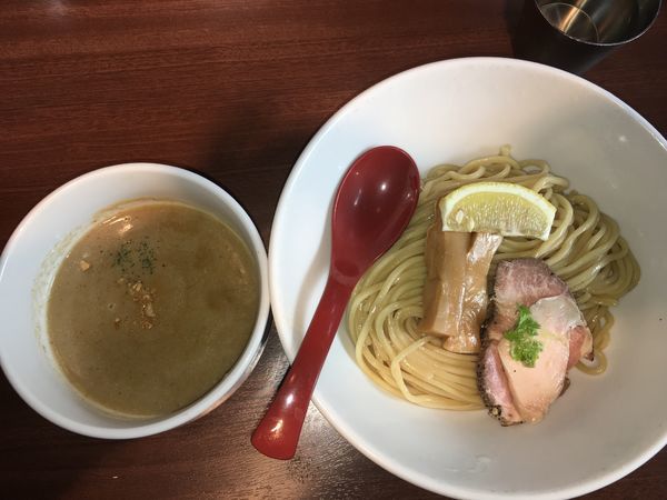 「鶏白湯つけめん」@麺屋 翔 品川店の写真
