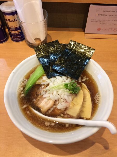 「煮干香味蕎麦」@中華蕎麦 はるの写真