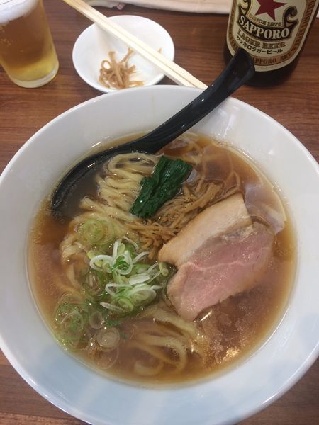 「醤油らーめん」@純手打ち だるまの写真