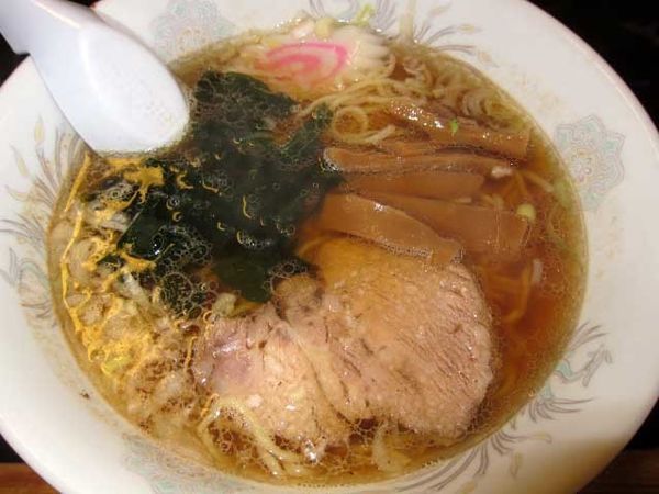 「ラーメン　500円」@大釜 本店の写真
