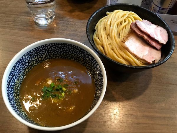 「極濃煮干しつけ麺 中盛り」@煮干しつけ麺 宮元の写真