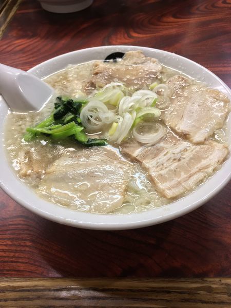 「白の肉そば」@伊藤商店の写真