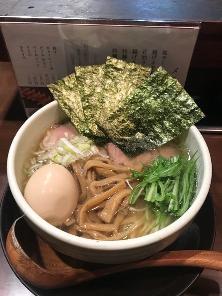 「特麺たつ塩」@ラーメン 麺たつの写真