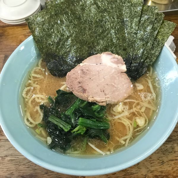 「のりらーめん」@横浜家系ラーメン 家家家 錦糸町店の写真