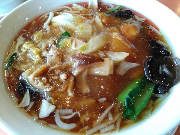 「五目うま煮ラーメン」@野菜らーめん 幸楽苑 青梅店の写真