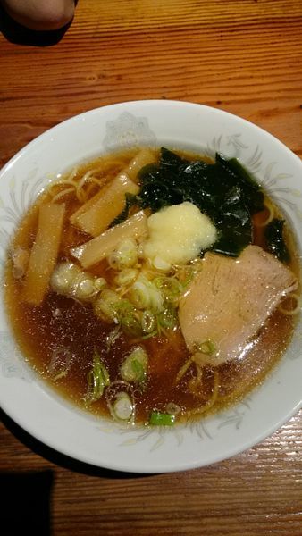 「にんにく醤油らーめん   691円」@大八の写真