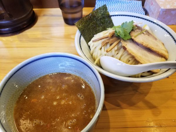 「辛煮干しつけ麺」@蕾 煮干 分家の写真