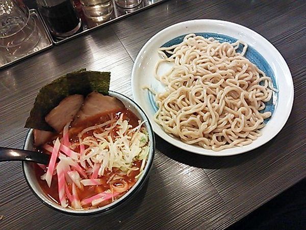 「nextタンタンつけ＋トッピングnext特製」@大勝軒next 上野店の写真