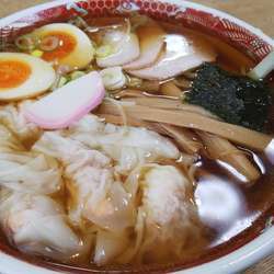 海老ワンタン麺＋煮玉子930円