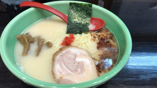 「太麺」@麺匠 むさし坊 武蔵浦和本店の写真