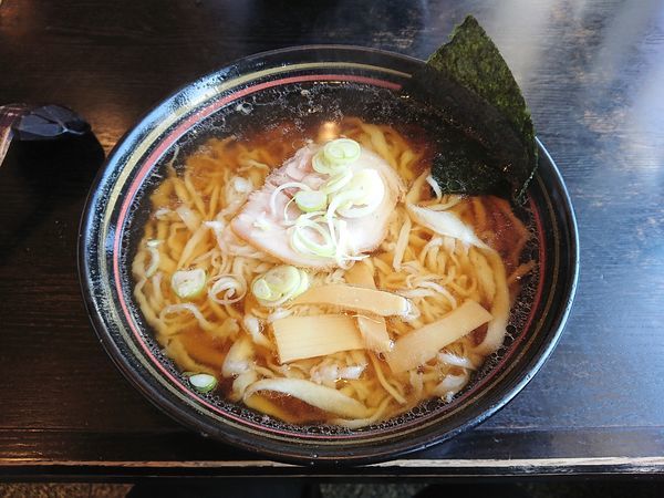 「らーめん 大盛」@寿司 手延べラーメン 大金の写真