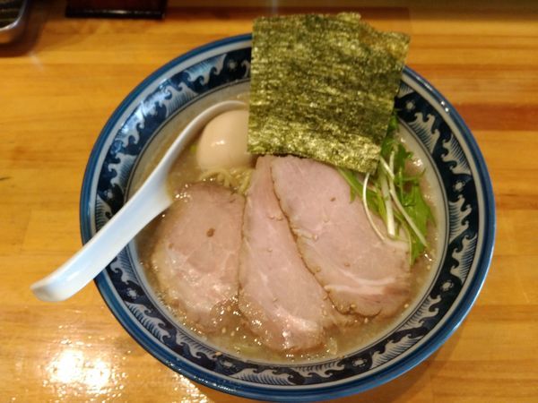 「特製濃熟塩らーめん 1,020円」@○心厨房の写真