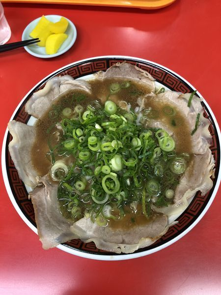 「中華そば大（かため＋濃いめ）」@もっこす 石屋川店の写真