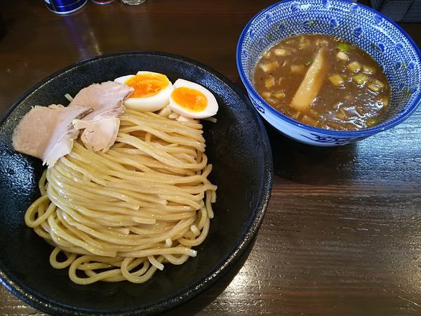 「つけそば +ゆで玉子:サービス券」@つけそば専門店 極一の写真