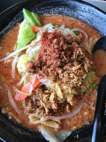 「辛味噌野菜ラーメン」@味噌屋 麺吉の写真