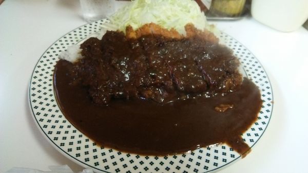 「カツカレーライス 700円」@キッチン南海の写真