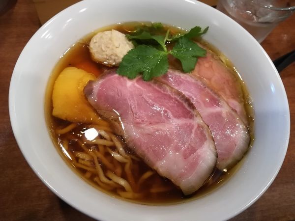 「3/29湘南ポークレアチャーシュー麺(醤油、縮れ麺)1,100円」@想〜SOU〜の写真