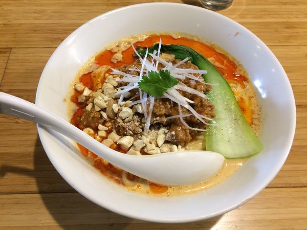 「濃厚的担々まぜそば（限定）」@カッパ64 福生店の写真