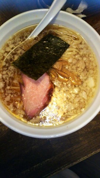 「（限定）背脂ニンニクラーメン　920円」@荏原町しなてつの写真