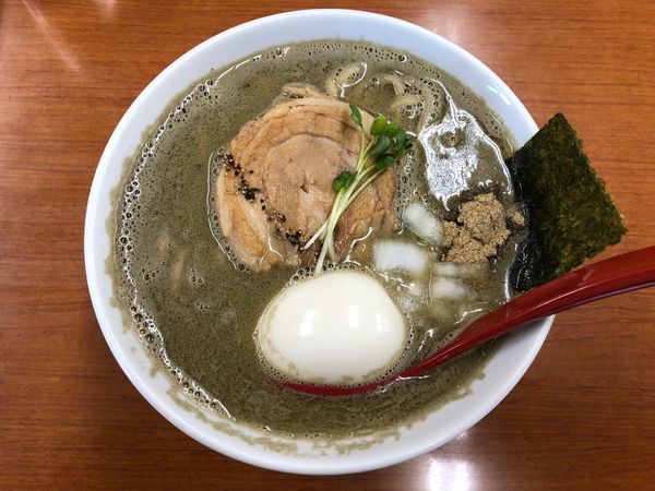 「味玉煮干らーめん【あにまる】」@めんや天夢 大平西水代店の写真