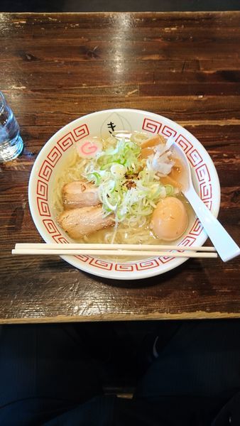 「味玉中華そば」@支那そば きび 桃太郎外伝の写真