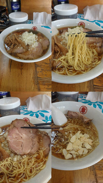 「『チャーシューメン+大盛(￥750+100)』をロース肉で…」@丸幸 立川店の写真