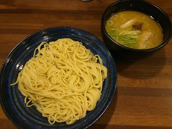 「塩つけめん　（中盛り：サービス）」@麺屋 昇真の写真