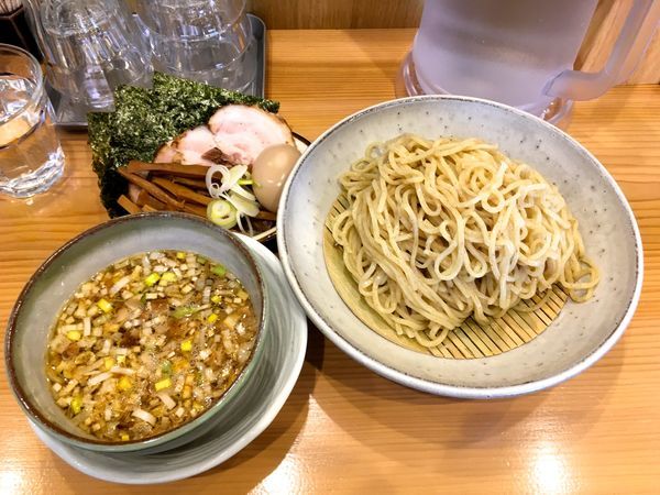 「特製つけそば」@中華そば 笑歩の写真