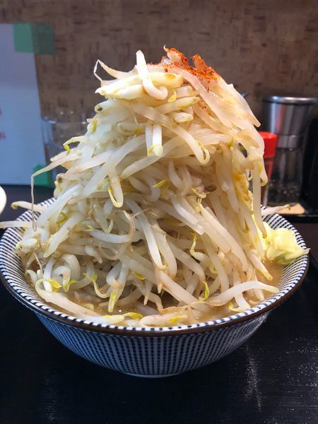 「ラーメン中(200g) 野菜増し ７８０円」@大黒屋本舗 春日部店の写真