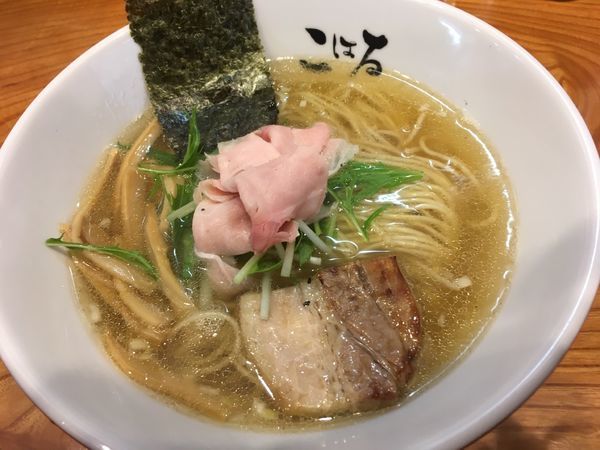 「塩らぁめん」@日本橋麺処 こはるの写真