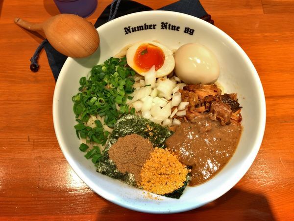 「油そば」@麺Dining Number Nine 09の写真