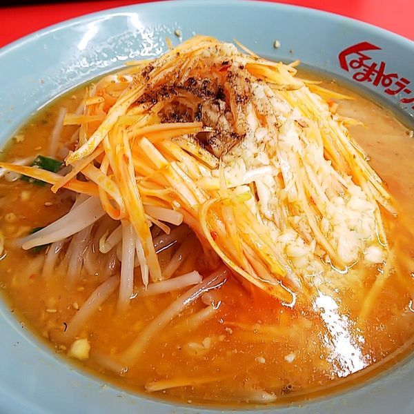 「ネギ味噌ラーメン（ニンニク多め）」@くるまやラーメン 東村山店の写真