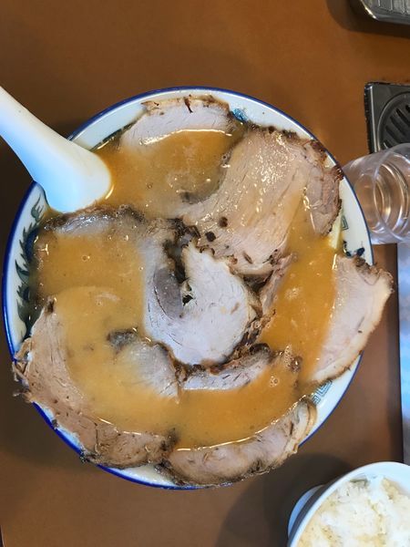 「味噌チャーシュー 大盛り」@宇宙軒 有珠店の写真