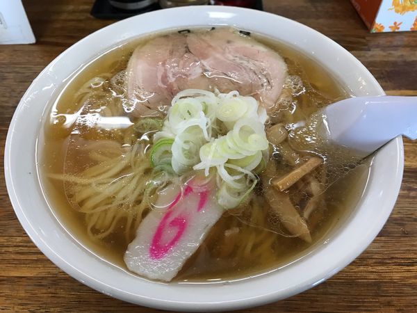 「ラーメン 大盛  700円」@青竹手打ちラーメン 日向屋の写真