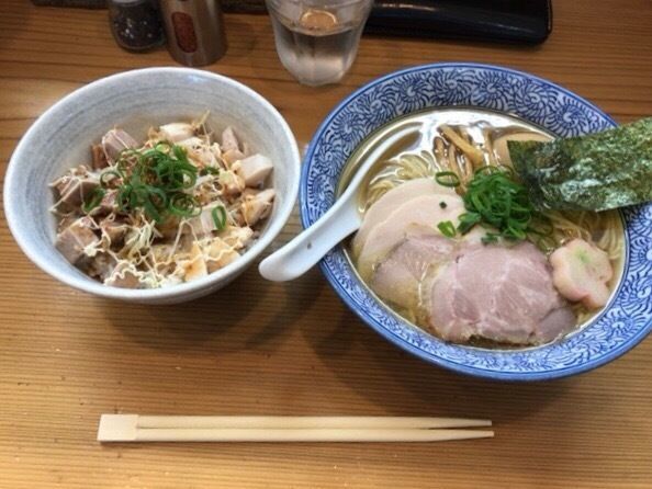 「特製塩+ミニ叉焼丼900+250円」@麺処 いし川の写真