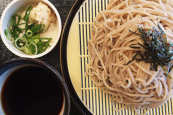「ざるそば(大盛)」@なか卯 せんげん台店の写真