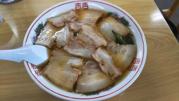 「肉そば 850円」@古川農園の写真