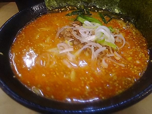 「トン坦麺 激辛」@ガキ大将 藤沢川名店の写真