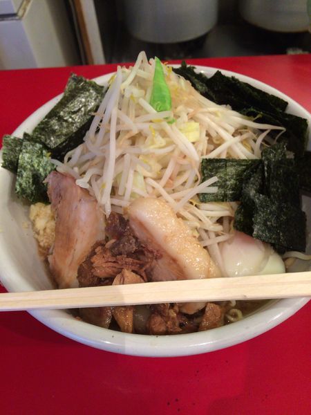 「526正油(まぜそば)ニンニク少」@らーめん こじろう 526の写真