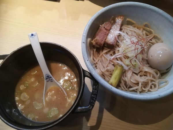 「味玉つけめん1.5玉(全粒粉)」@麺や 高倉二条の写真