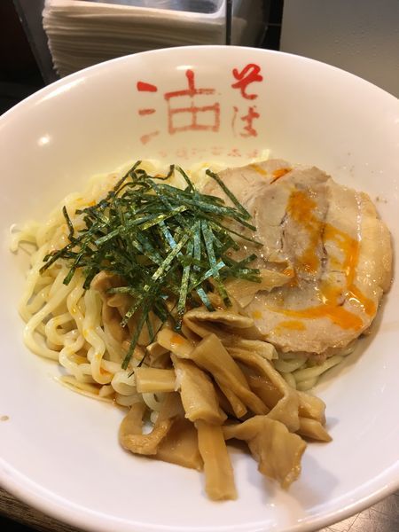 「油そば」@東京麺珍亭本舗 西早稲田店の写真