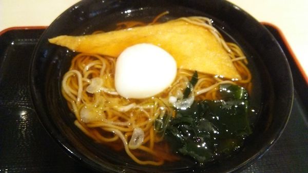 「朝そば（きつね） 320円」@名代 富士そば 市川店の写真