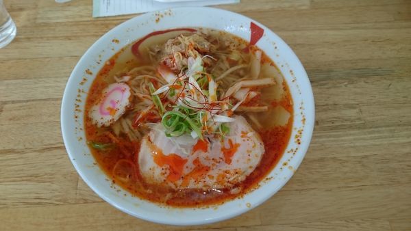 「うま辛しょうがらーめん750円」@麺処にっ田屋の写真