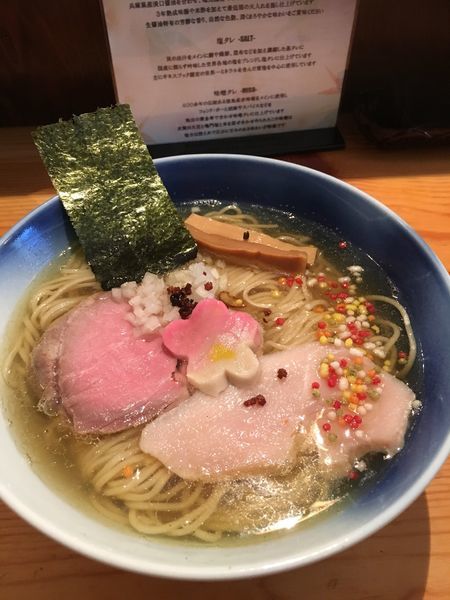 「塩蛤煮干そば」@麺や渦雷UZURAIの写真