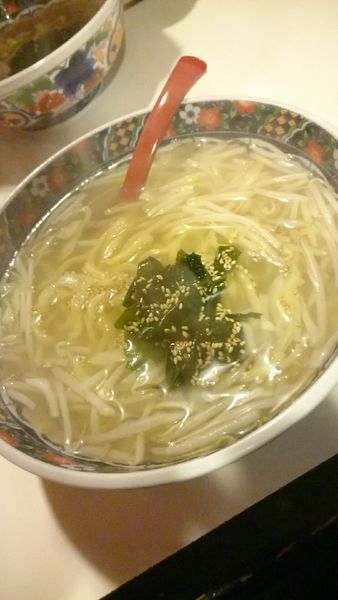 「塩ラーメン   700円」@英新ラーメンの写真