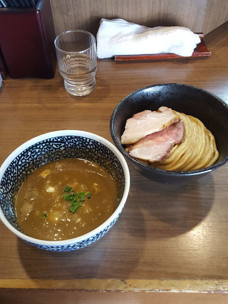 「極濃煮干しつけ麺　並み」@煮干しつけ麺 宮元の写真