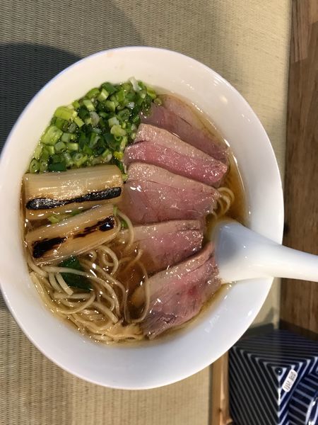 「鴨コンフィ麺」@らーめん 鴨to葱の写真